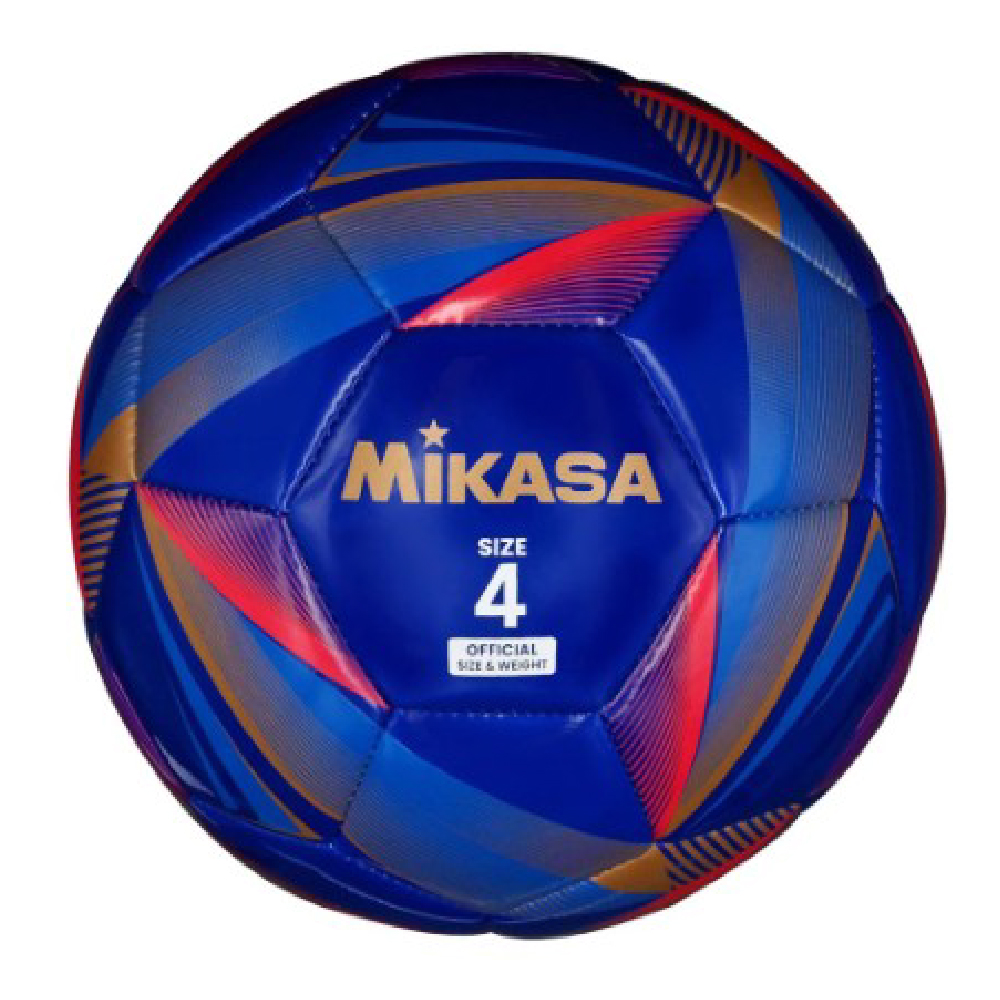 ลูกฟุตบอลหนังเย็บ MKS Football PU#4 Ch FT429D-NB