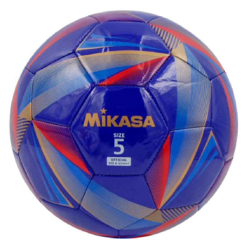 ลูกฟุตบอลหนังเย็บ MKS Football PU#5 Ch FT529D-NB