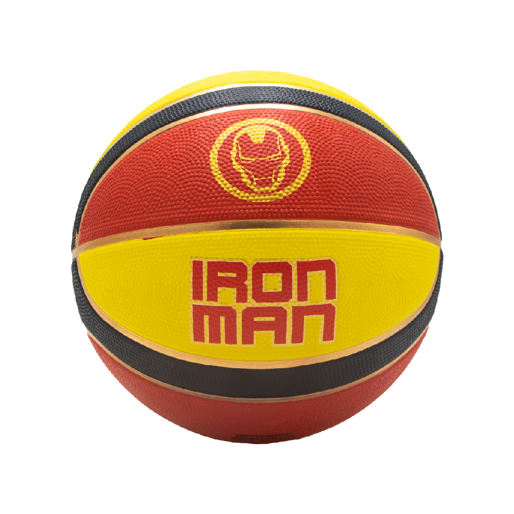 ลูกบาสเก็ตบอลยาง MARVEL BASKETBALL IRON MAN #7 RUBBER