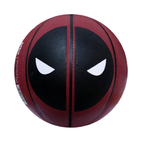 ลูกบาสเก็ตบอล MARVEL BASKETBALL DEADPOOL #7 PU RD/BK