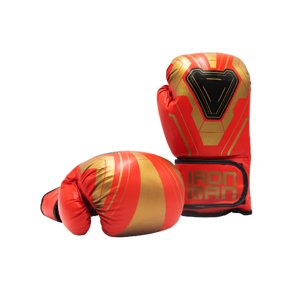 นวมหนัง MARVEL BOXING GLOVES IRON MAN PU12OZ RD/YL