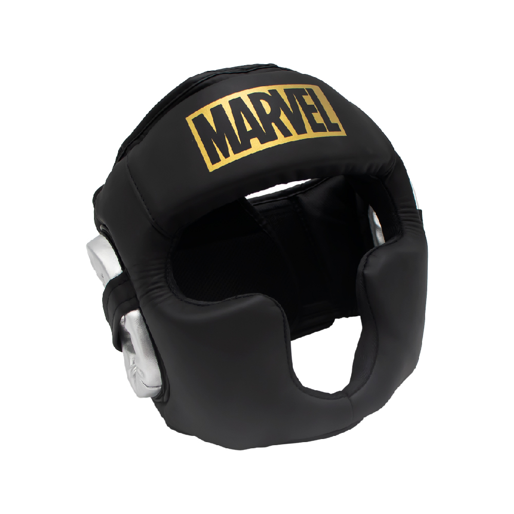 เฮดการ์ดหนังปิดแก้ม MARVEL HEAD GUARD PU BK