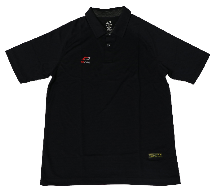 เสื้อโปโลชาย Ocel Polo Shirt Motive OC-AP001 #M BK