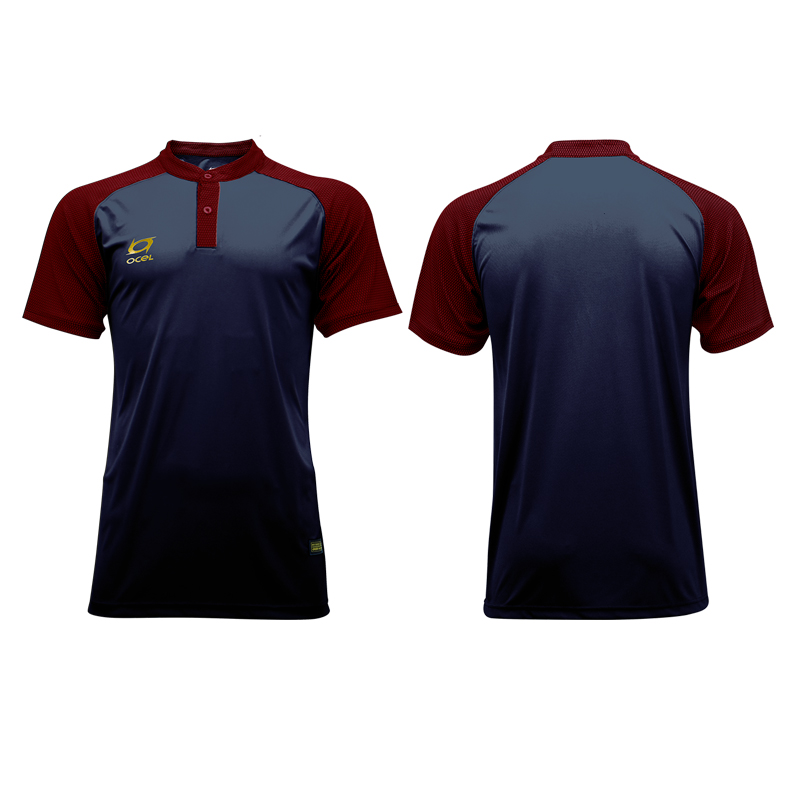 เสื้อฟุตบอล Ocel FB Shirt Genius Pro OC-A002 NV/MR