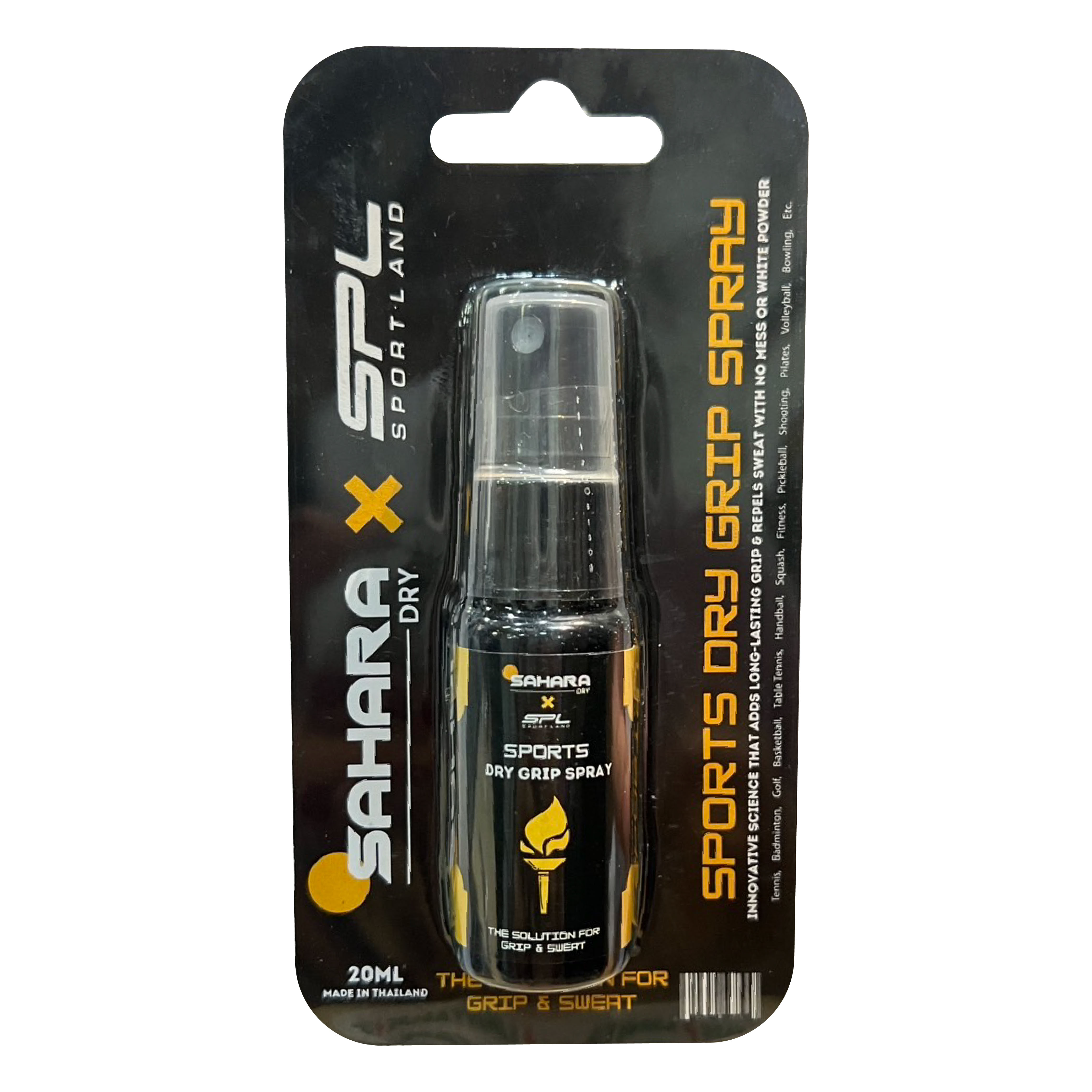 สเปรย์แห้งกันเหงื่อ Sahara Dry Grip Spray 20ml.