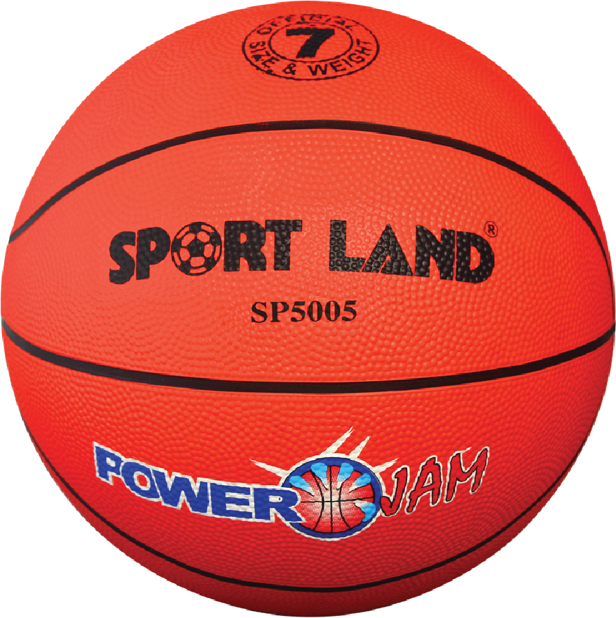 ลูกบาสเก็ตบอลยาง SPL Basketball #7 RB SP5005 Th