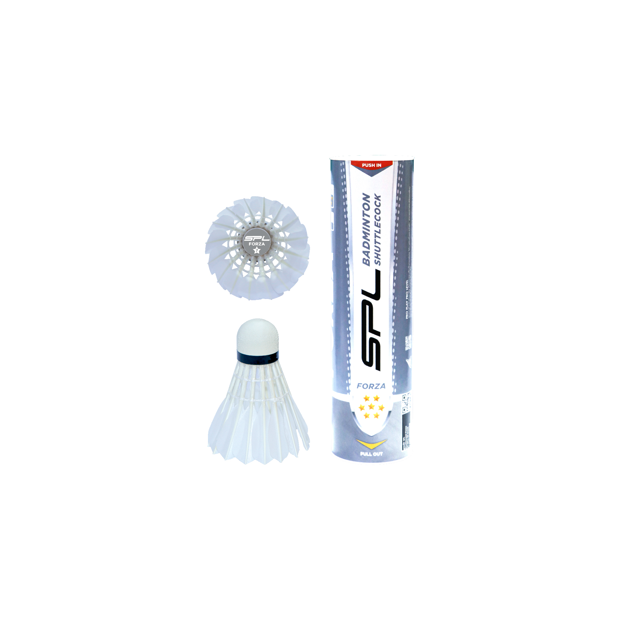 ลูกขนไก่ SPL Shuttlecock FORZA ST-5Pro SV Can6