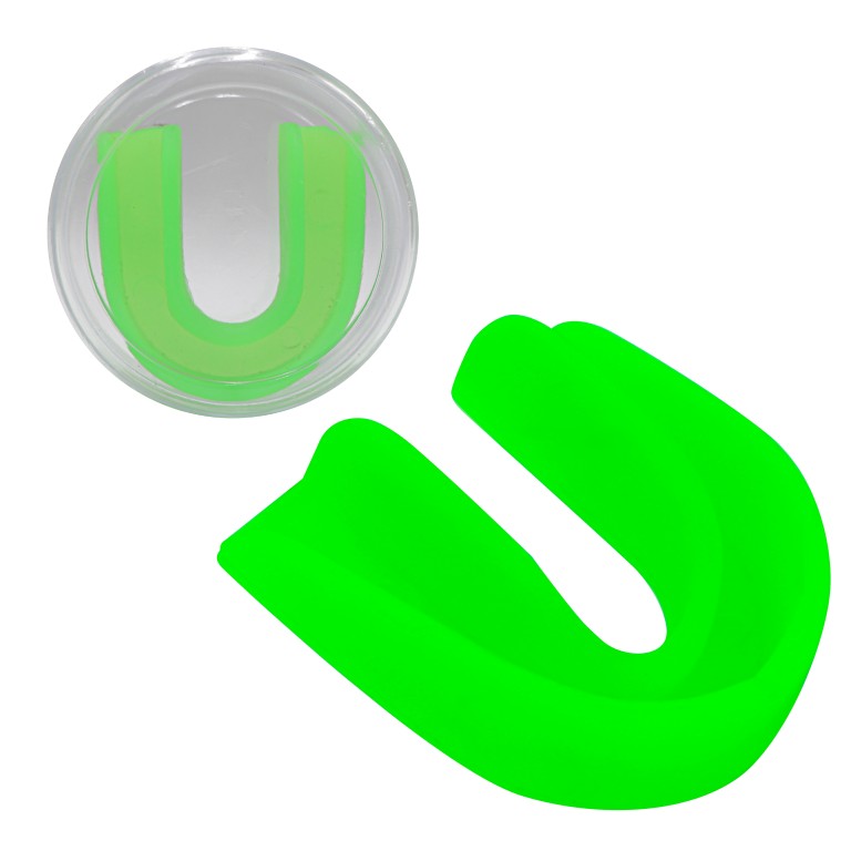ฟันยางสีเขียว SPL Mouth Guard1Layer+Box MG3GN
