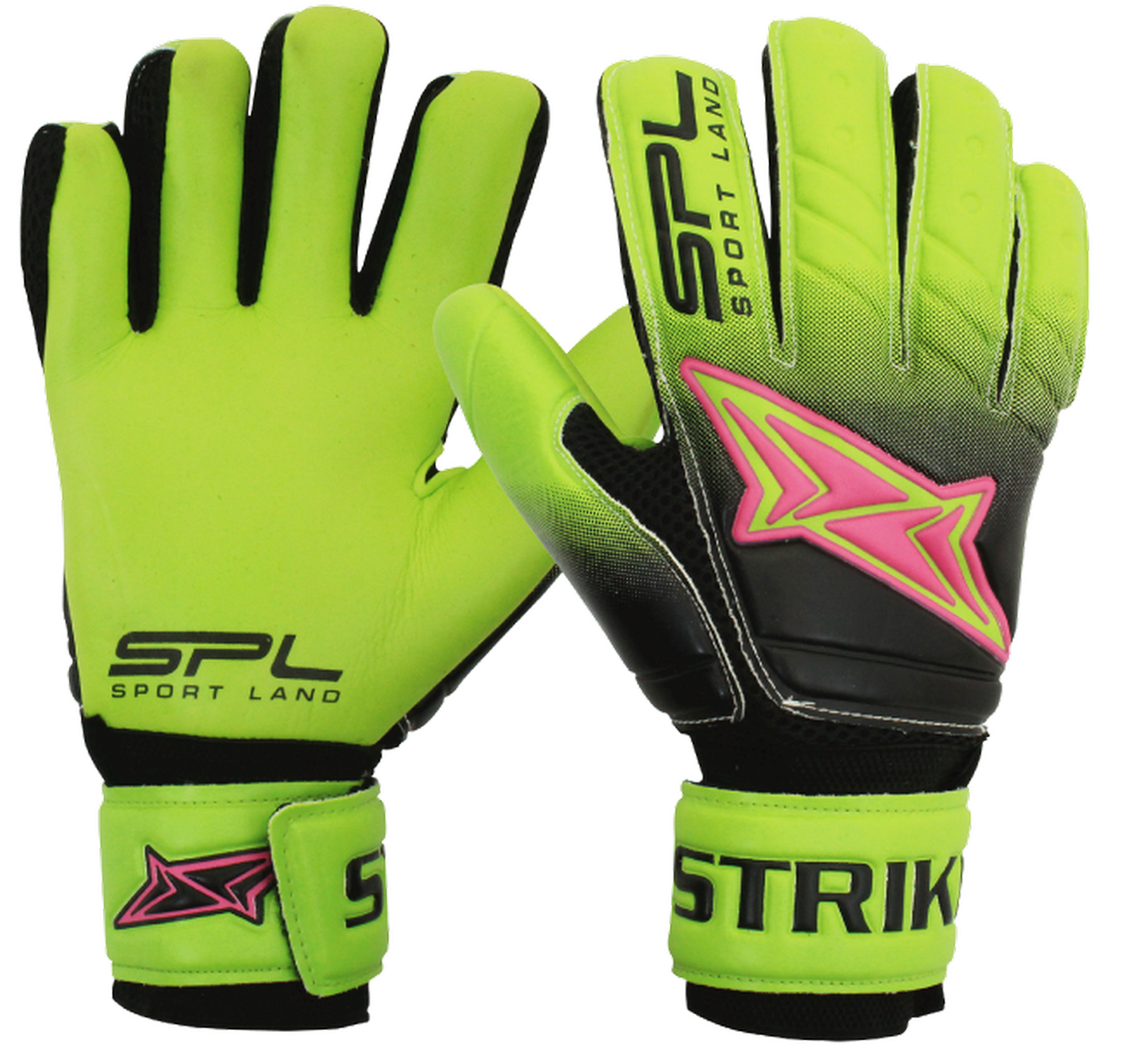 ถุงมือโกล์ว SPL Goal Gloves Strike #9 BK/GN