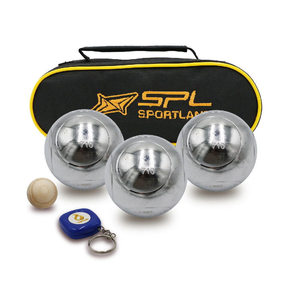 ลูกเปตอง SPL Petanque Hard Chrome NL3H-D71W710L6 Set3+Bag
