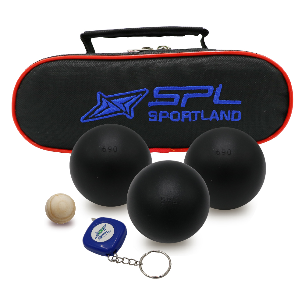 ลูกเปตอง SPL Petanque Matt Black SL3B-D71W690L0Set3+Bag