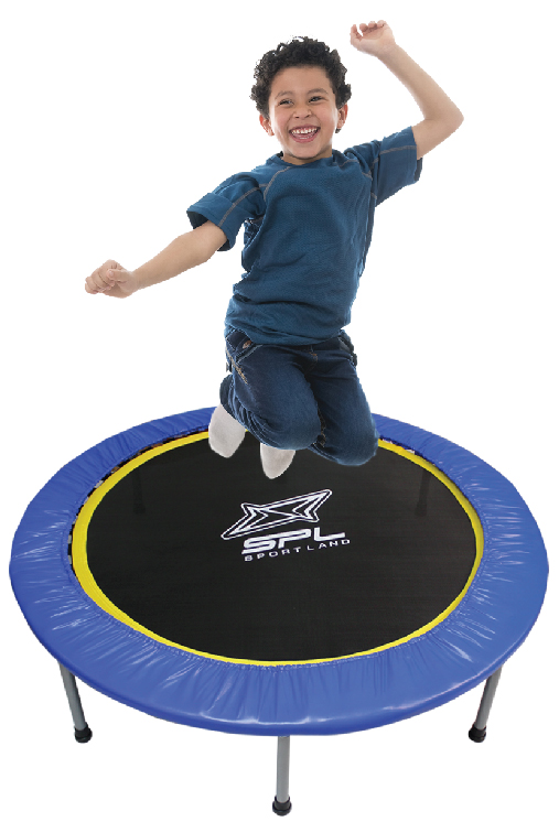 แทรมโพลีนพับได้ SPL Trampoline 54"/137cm. BASIC II BL-YL