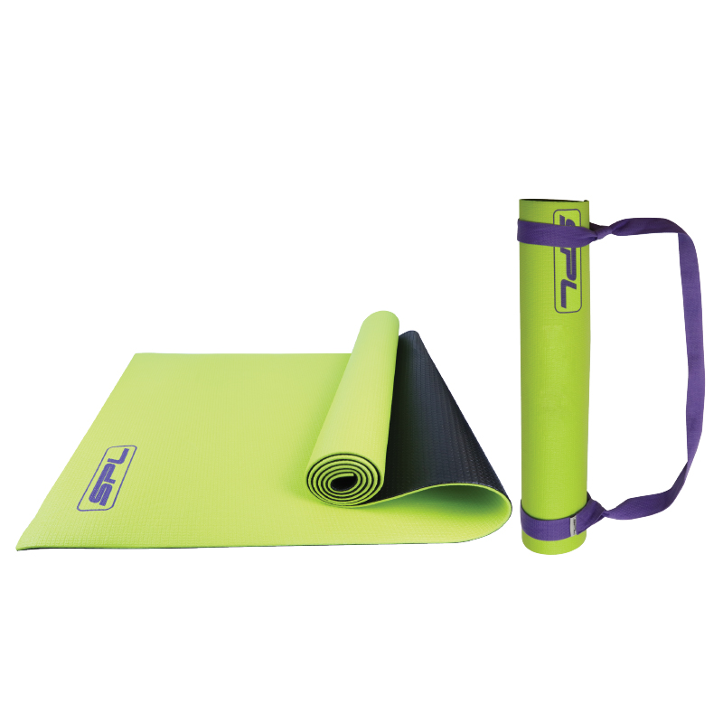 เสื่อโยคะ SPL HP +strap Yoga Mat 183x61x0.5cm BK/GN ULTRA