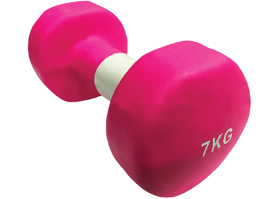 ดัมเบลยาง SPL Neoprene Dumbbell 7kg./17.5Lb Dark PK