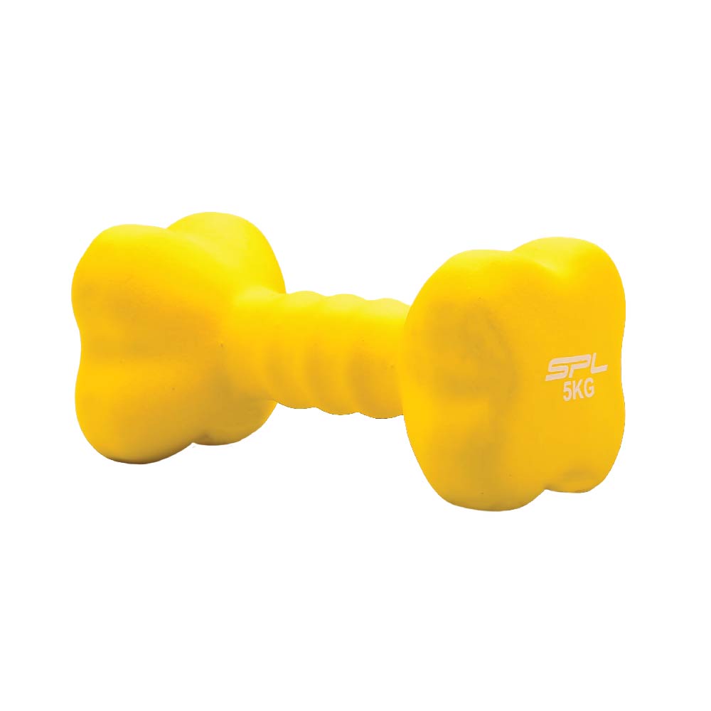 ดัมเบลยาง SPL CLOVER Neoprene Dumbbell 5kg./12.5Lb YL
