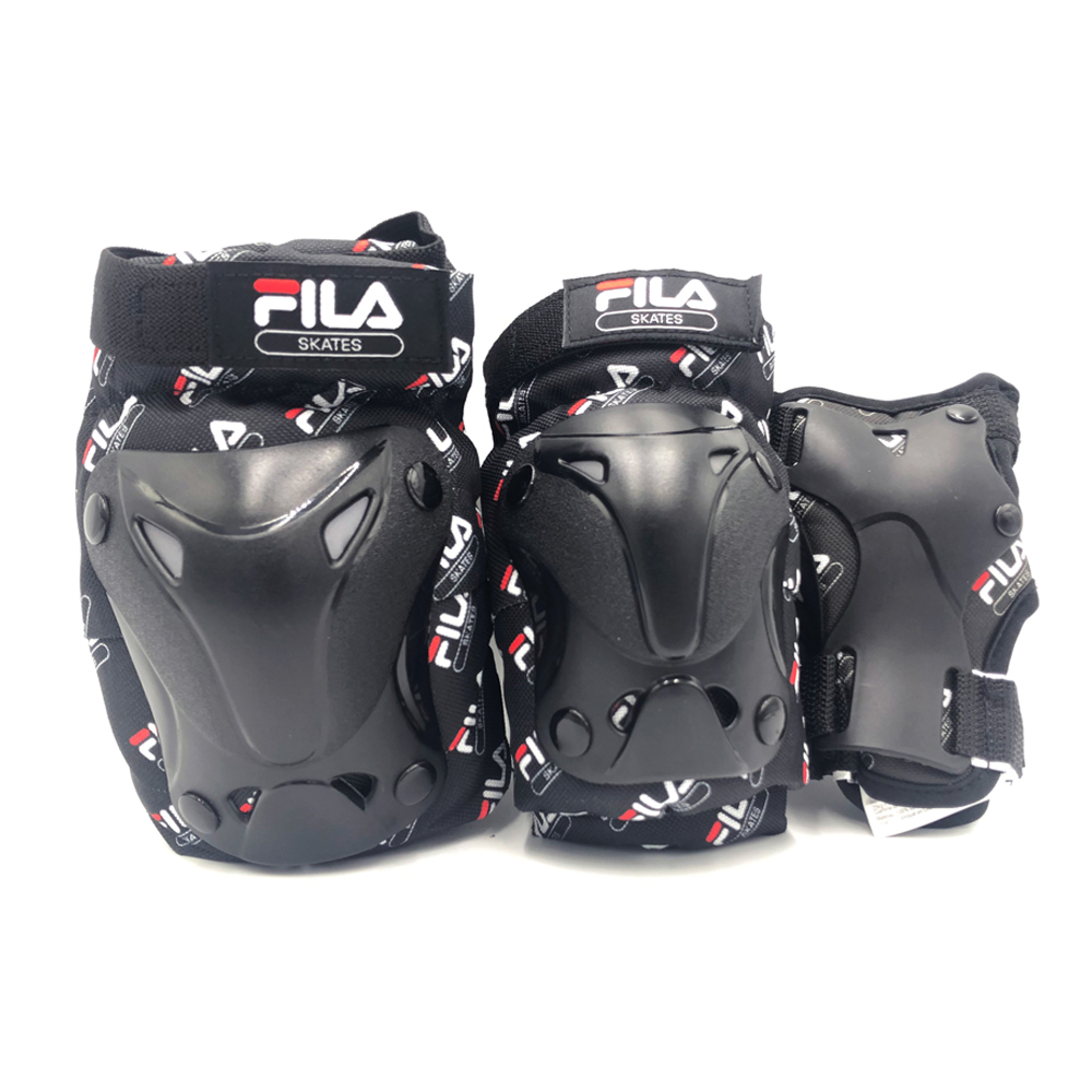 ชุดป้องกันสเก็ต Fila Protective gear BLACK Set3# L