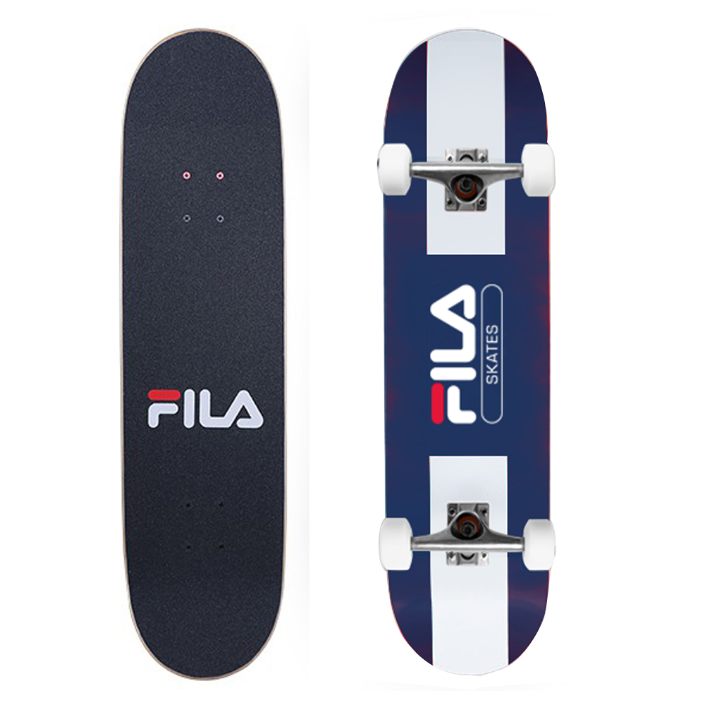 สเก็ตบอร์ด Fila Skateboard model BIG LOGO-BL size31"x8"