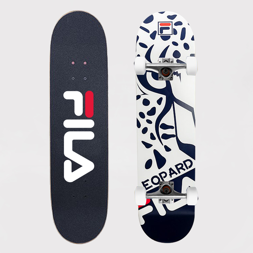 สเก็ตบอร์ด Fila Skateboard model LEOPARD-BL size31"x8"
