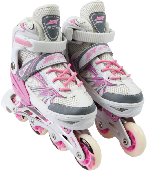 รองเท้าสเก็ต SPL Roller Skate+Lighting PINKY PK (31-34)