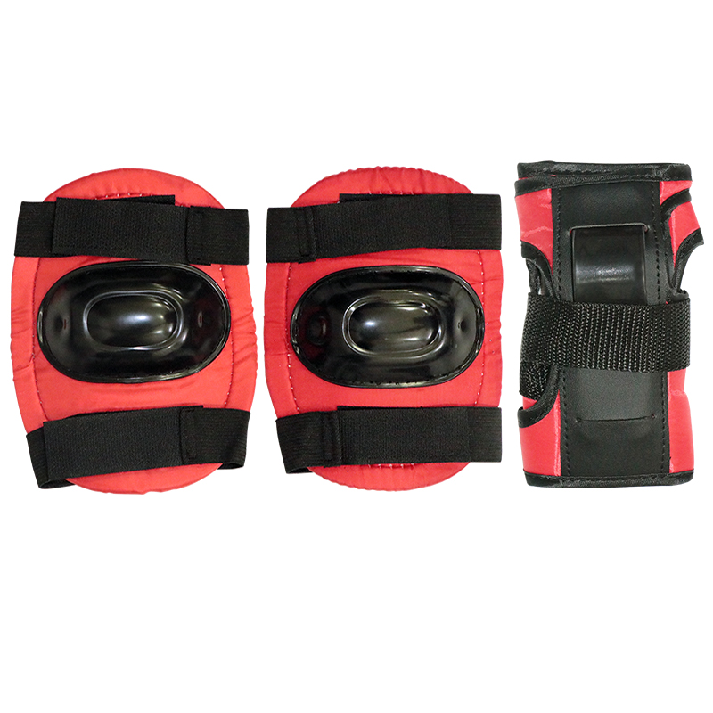 ชุดป้องกันสเก็ต SPL Skate Protection Set3 PW-308 #S RD