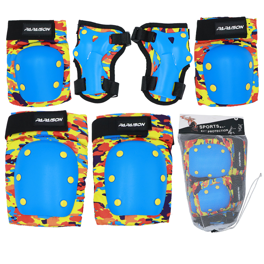 ชุดป้องกันสเก็ต SPL Protective Gear "Defender" BL Set3 #M