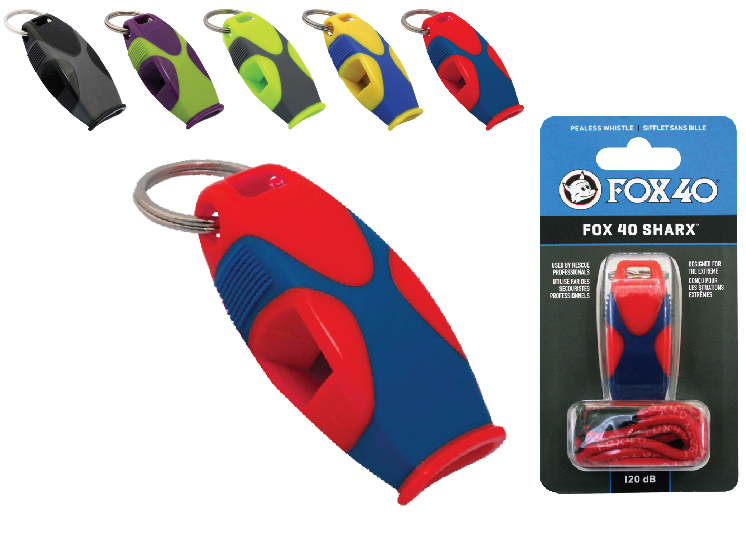 นกหวีด FOX 40 Whistle CMG Sharx Safety+Lanyard 120d B