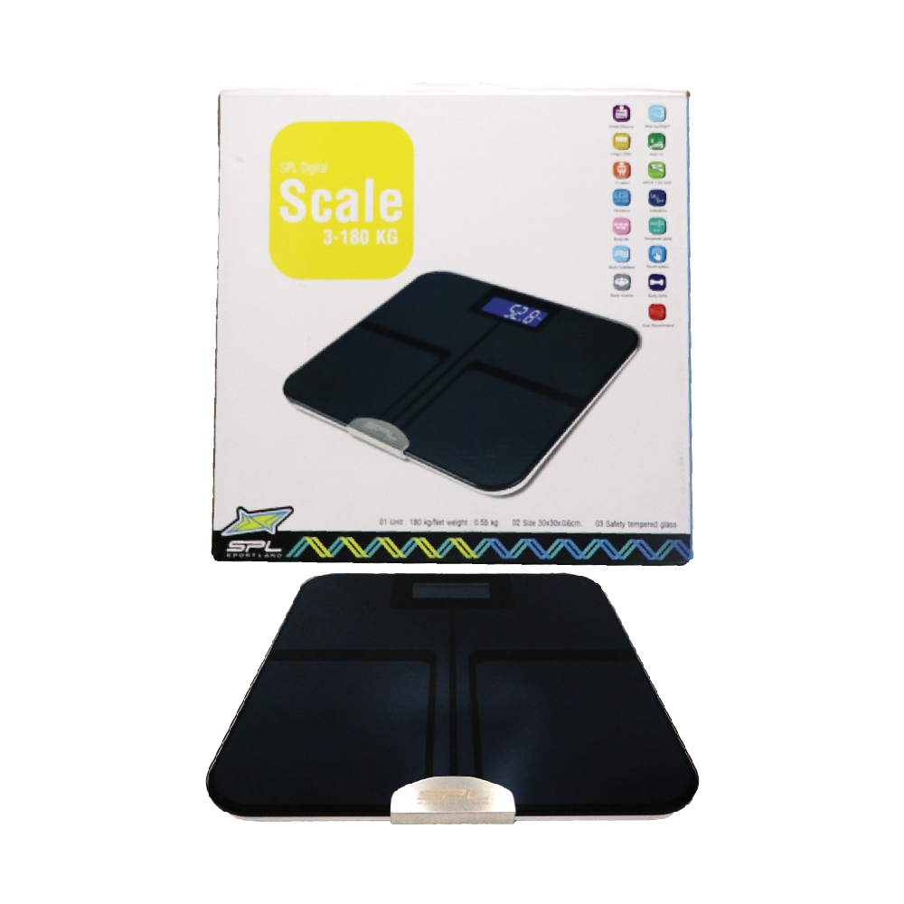 เครื่องชั่ง SPLB luetooth Platinum Smart Scale180kg/400lb/1950
